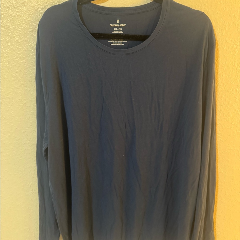 Tommy John Deep Blue Long Sleeve Top